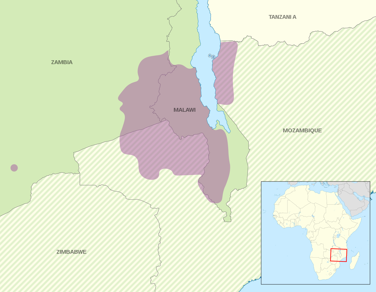 Chichewa Map